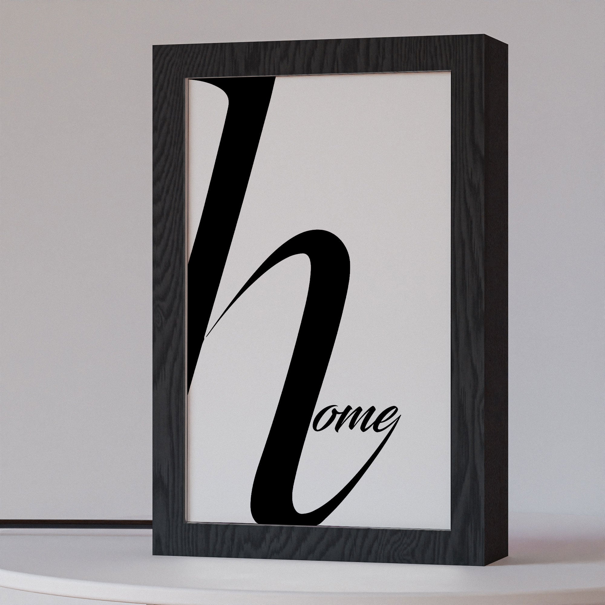 2 in 1 Photo Lighting Frame - Home Sweet Home