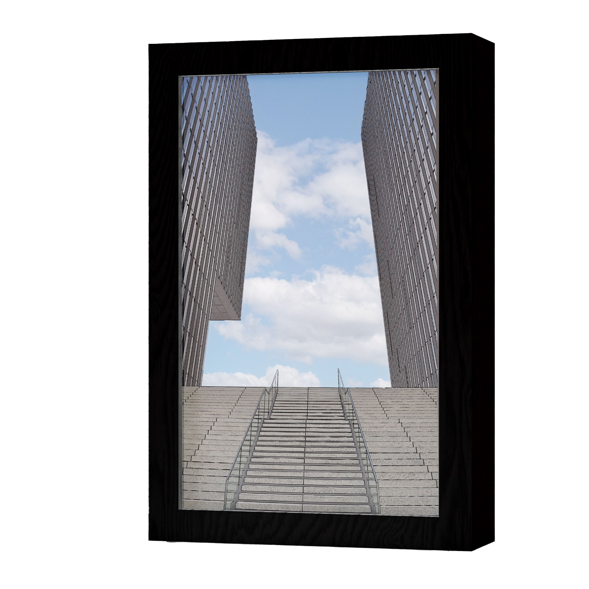 2 in 1 Photo Lighting Frame - Modern Building