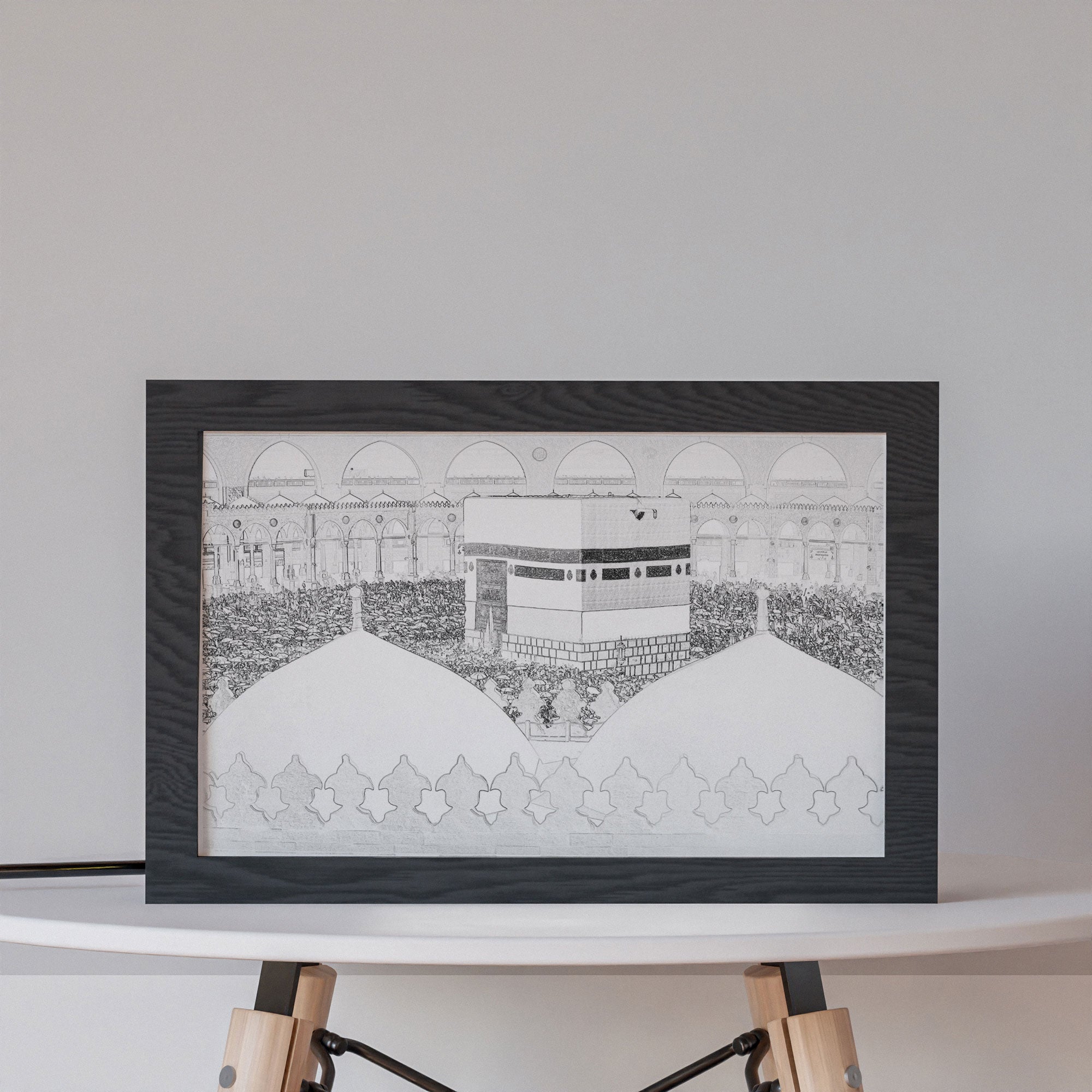 ٢ في ١ - برواز مضئ - الكعبة ٢