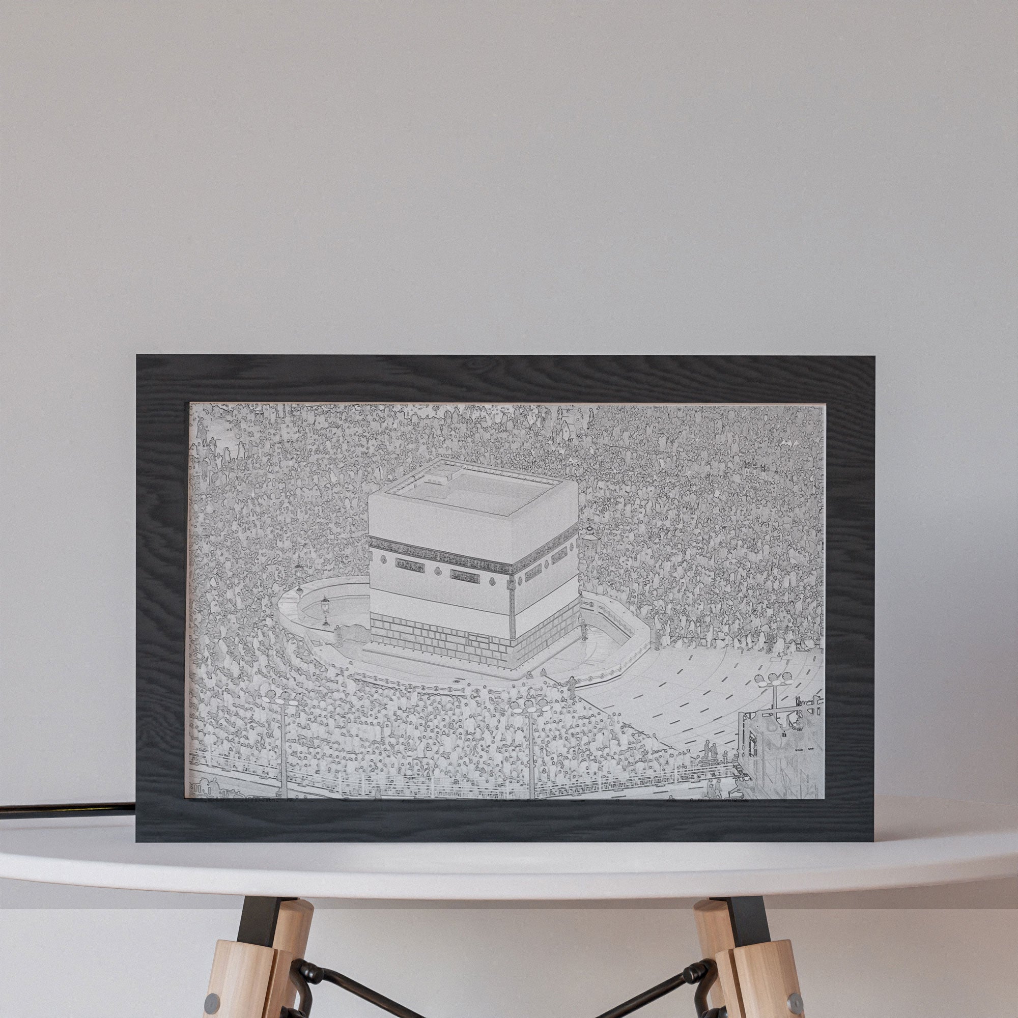 2 in 1 Photo Lighting Frame - AL KAABA 03