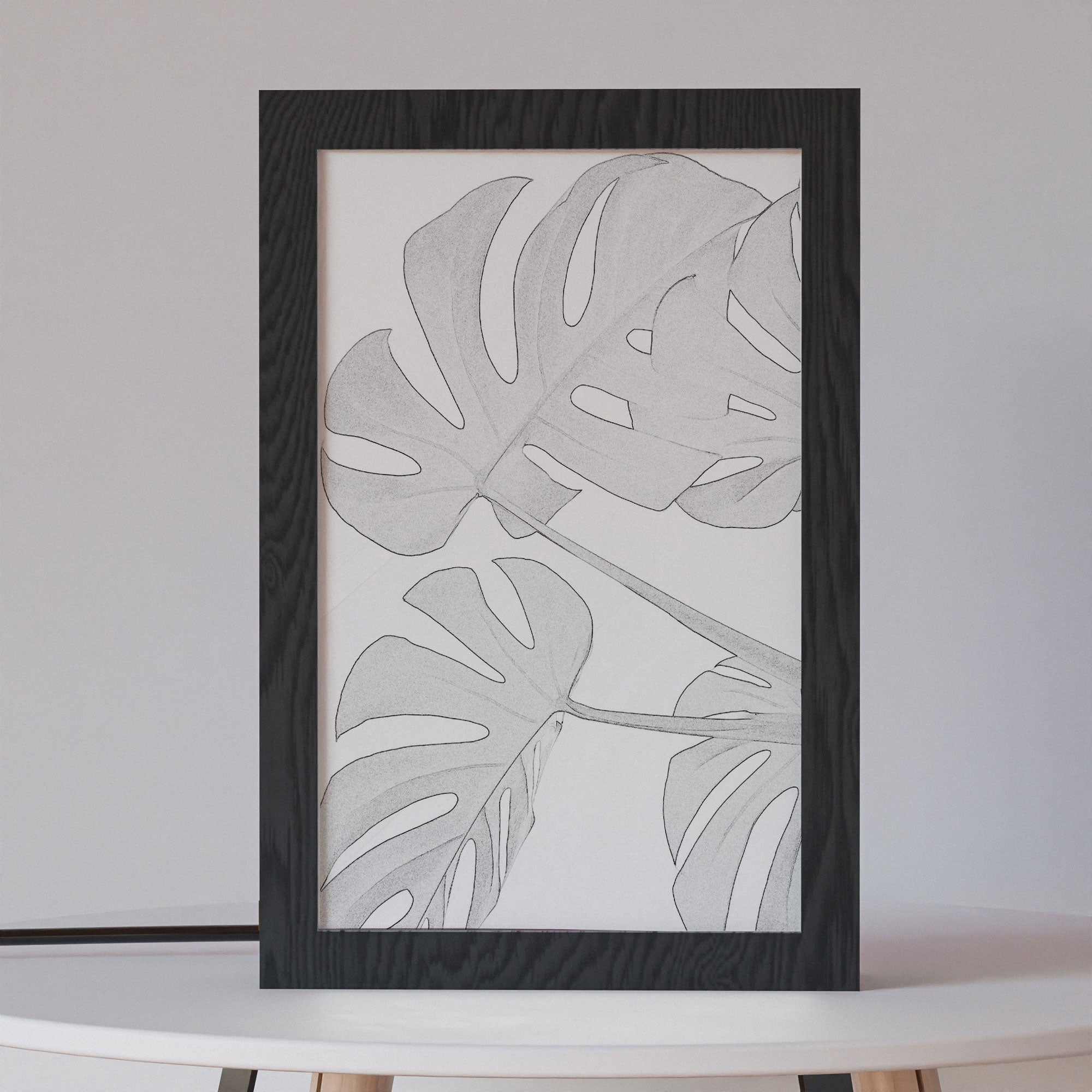 2 in 1 Photo Lighting Frame - Leafs