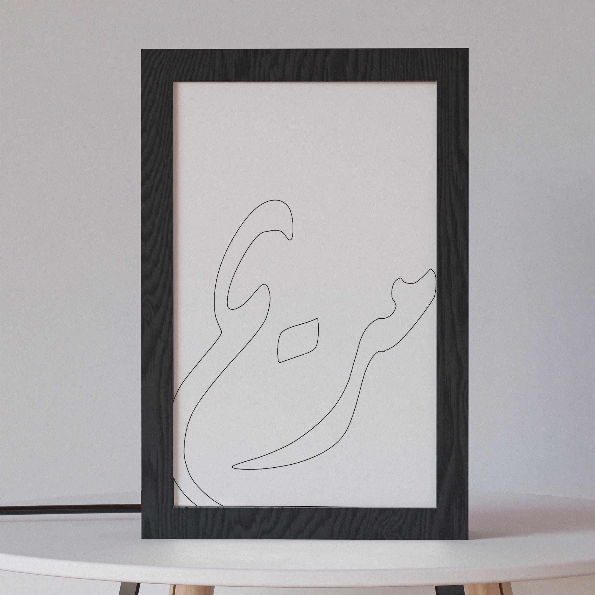 2 in 1 Photo Lighting Frame - Thoulouth Font Names