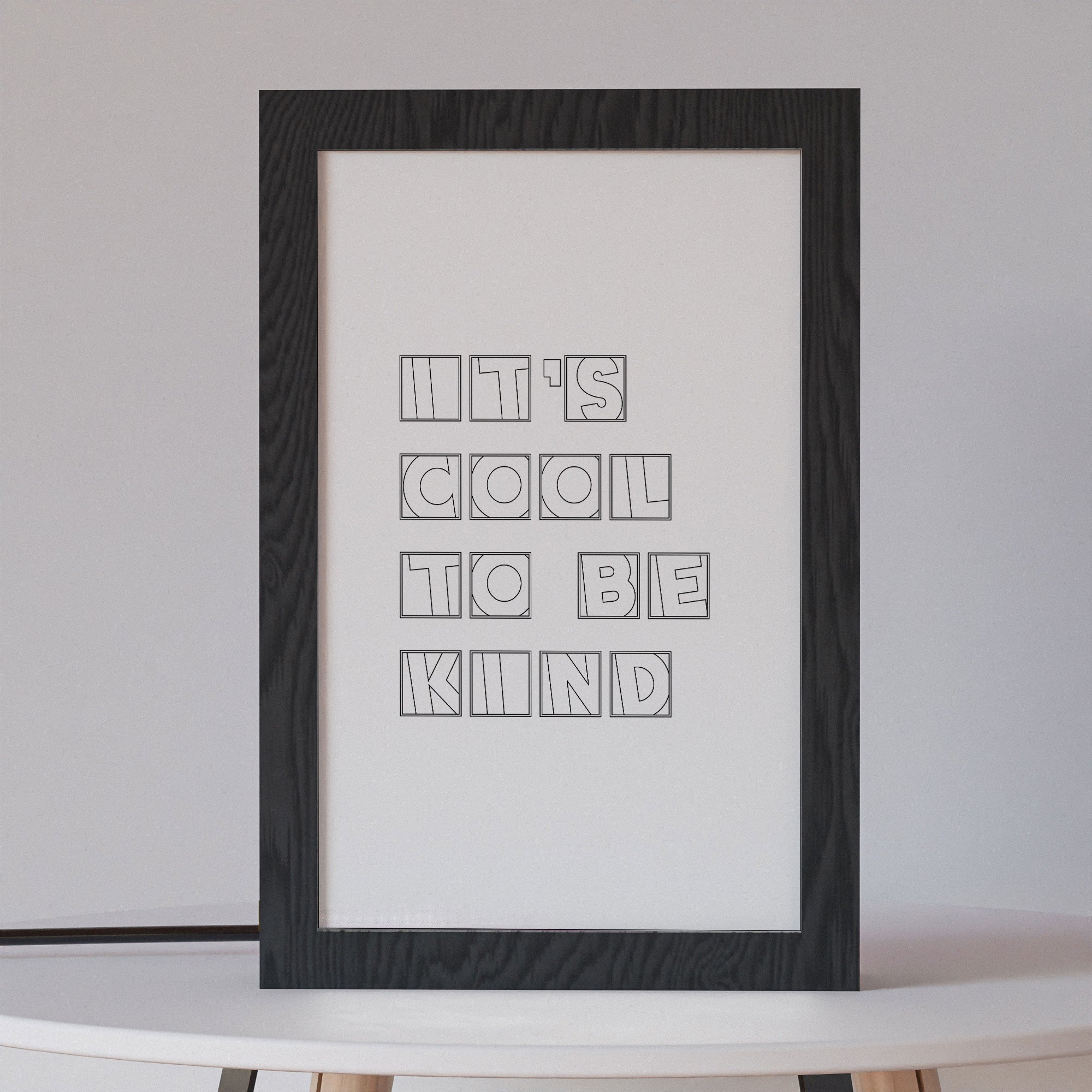 ٢ في ١ - برواز مضئ - كن طيب