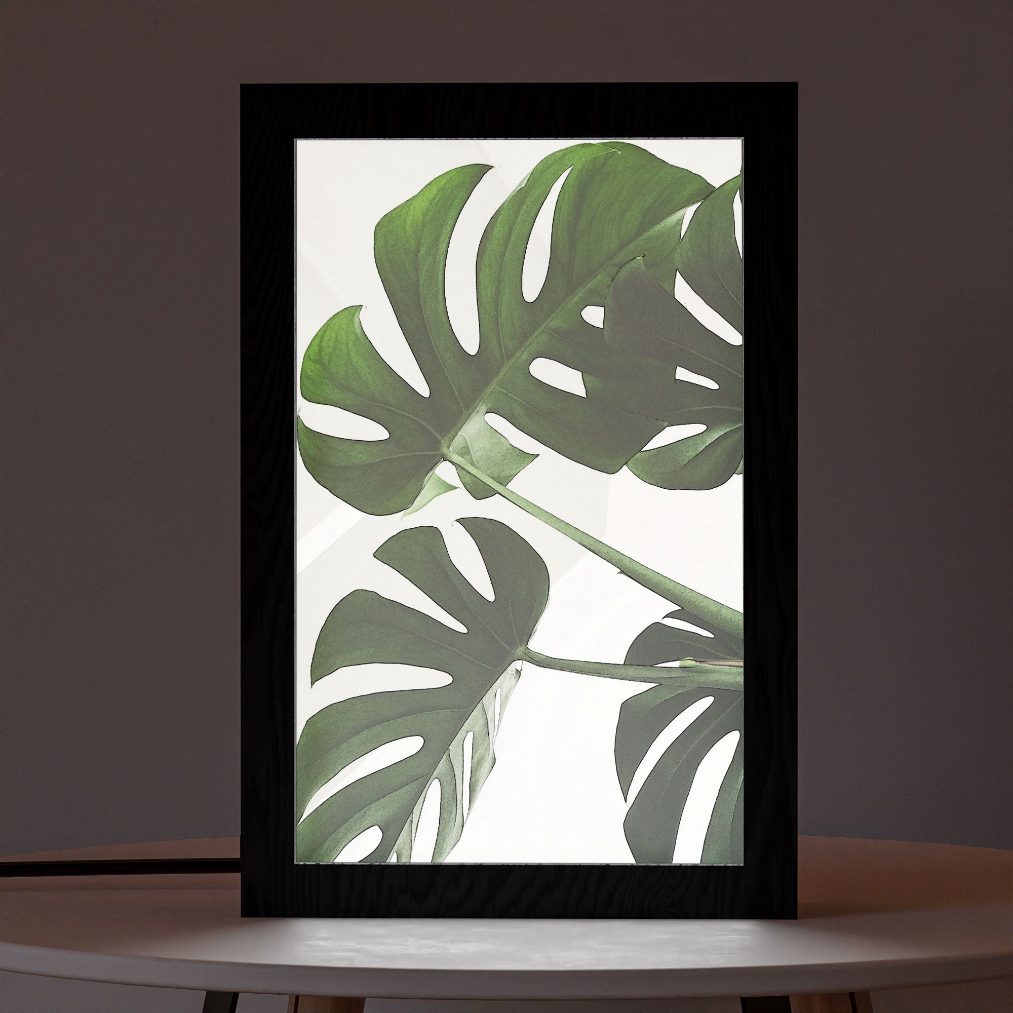 2 in 1 Photo Lighting Frame - Leafs
