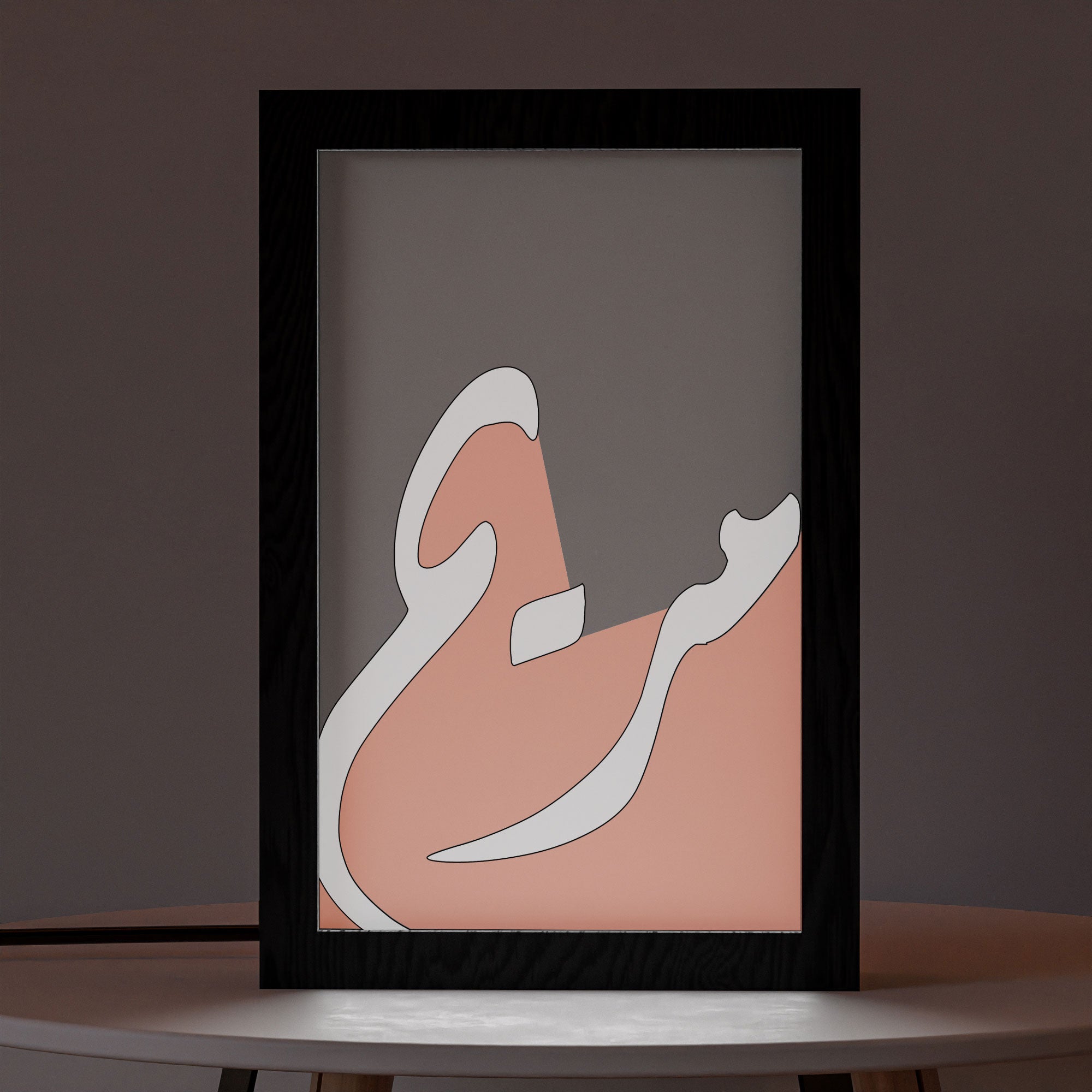 2 in 1 Photo Lighting Frame - Thoulouth Font Names