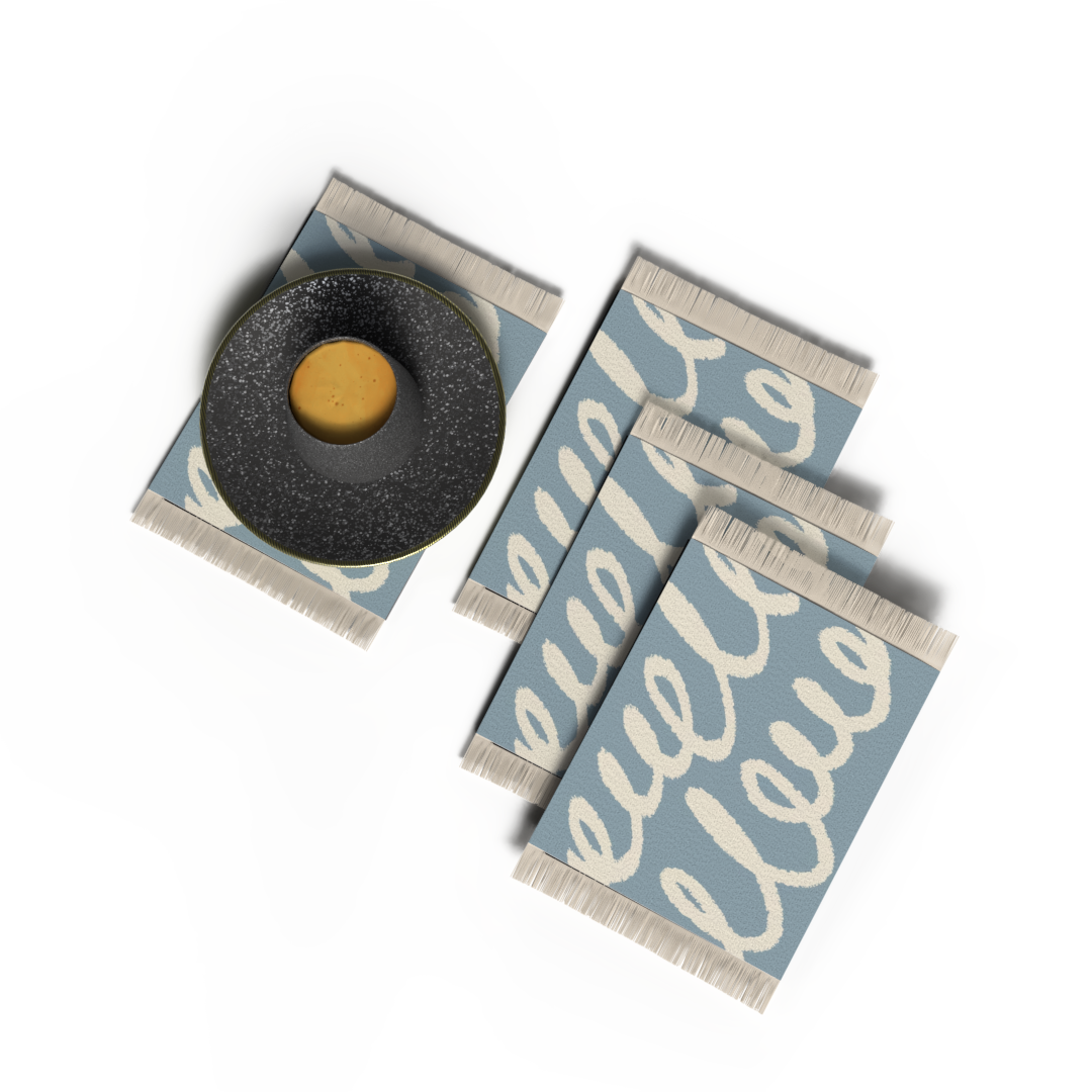 RUG COASTER SET - DESIGN 15