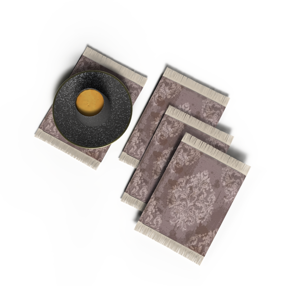 RUG COASTER SET - DESIGN 18