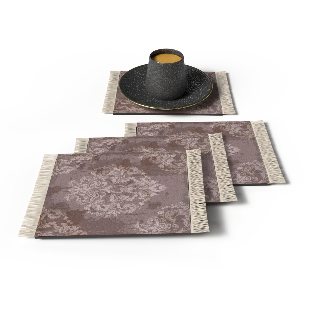 RUG COASTER SET - DESIGN 18