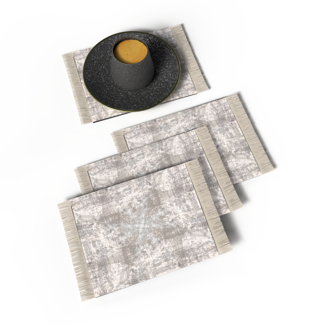 ENSEMBLE DE DESSOUS DE VERRE TAPIS - DESIGN 20