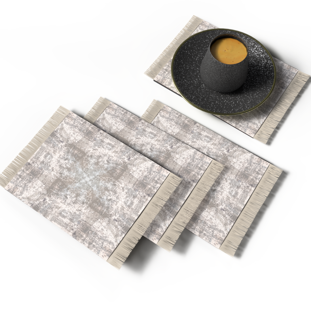 ENSEMBLE DE DESSOUS DE VERRE TAPIS - DESIGN 20