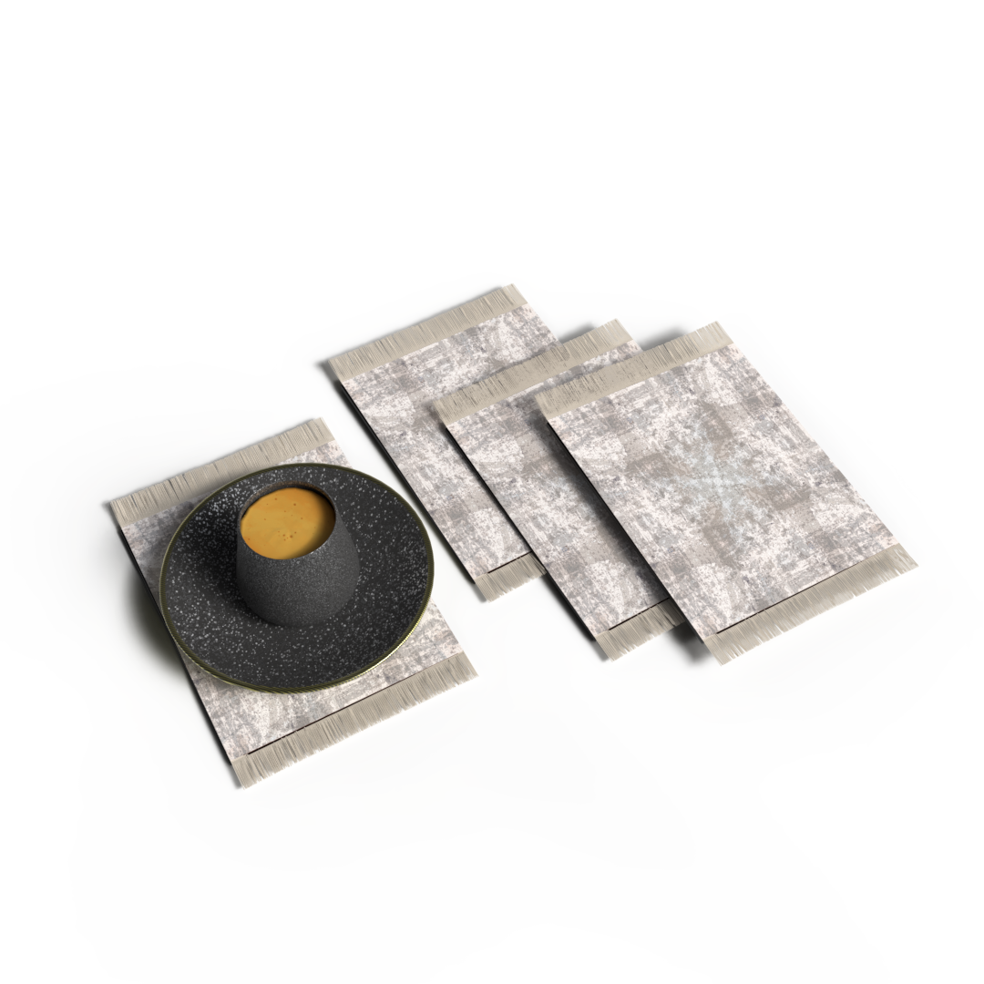 RUG COASTER SET - DESIGN 20