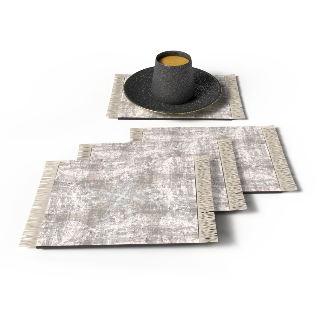 RUG COASTER SET - DESIGN 20