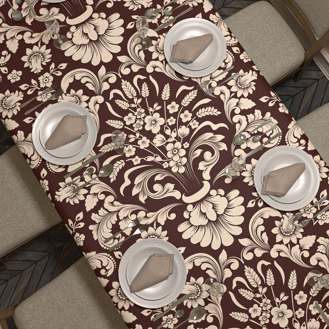 طقم مفارش الطاولة + المناديل القماشية - هيلين نبيتي