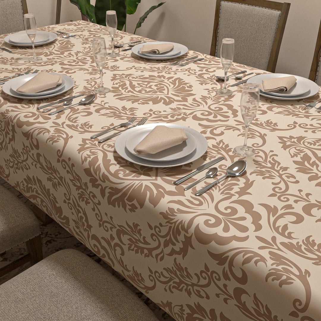 Sophia Tablecloth & Napkins Set - Cream