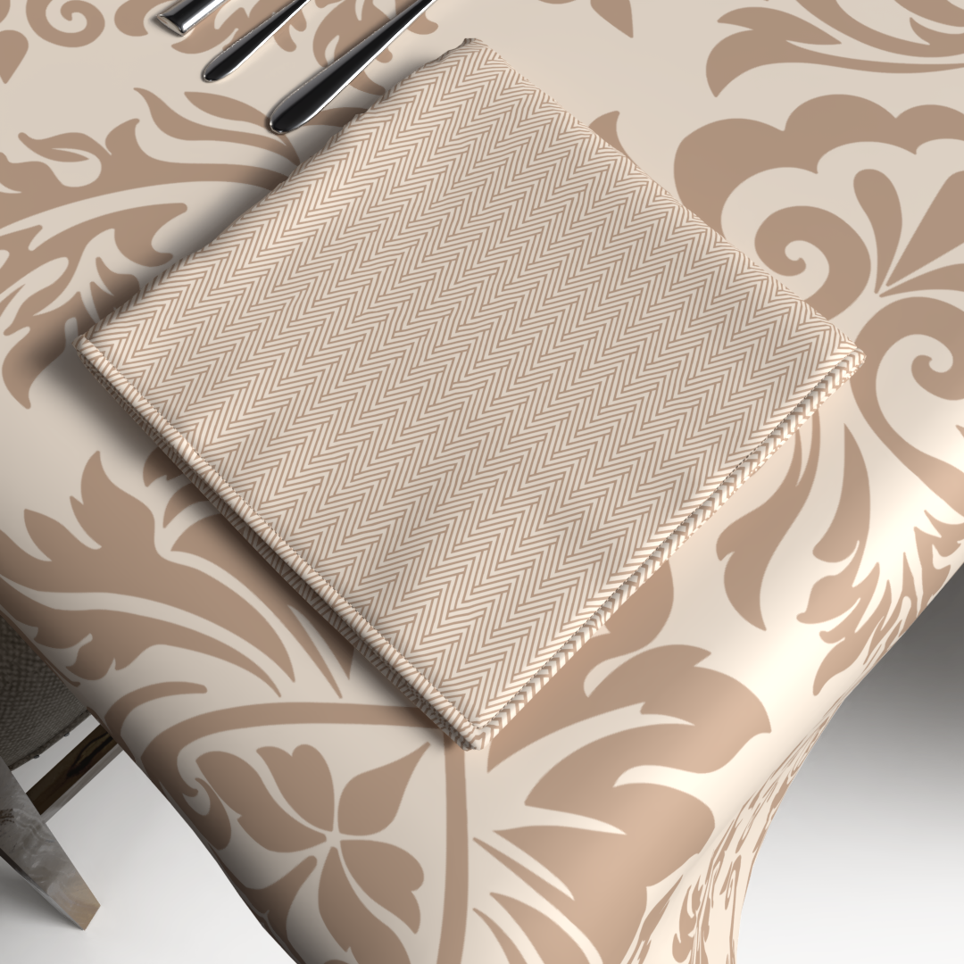 Sophia Tablecloth & Napkins Set - Cream