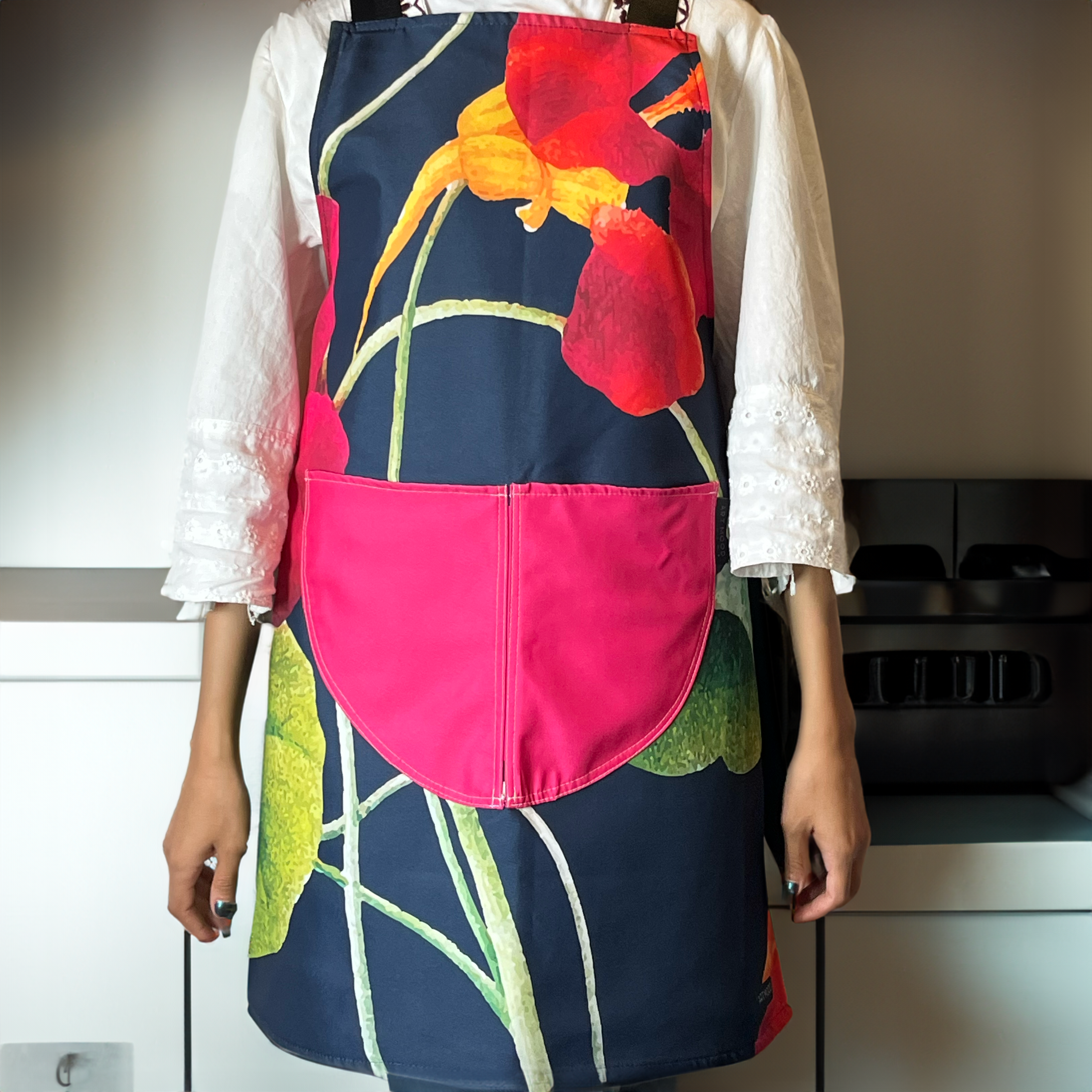 Pink Lily Apron