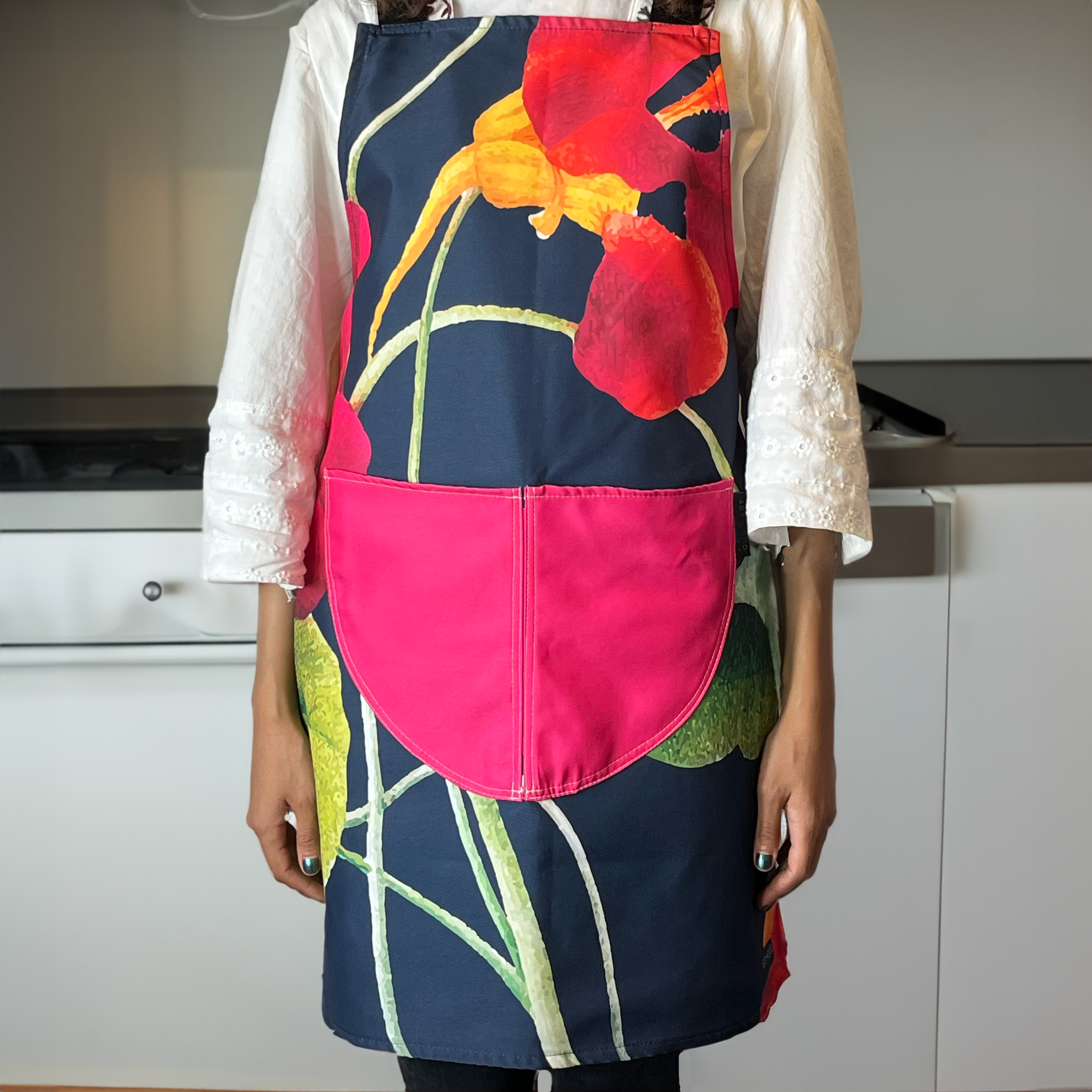 Pink Lily Apron