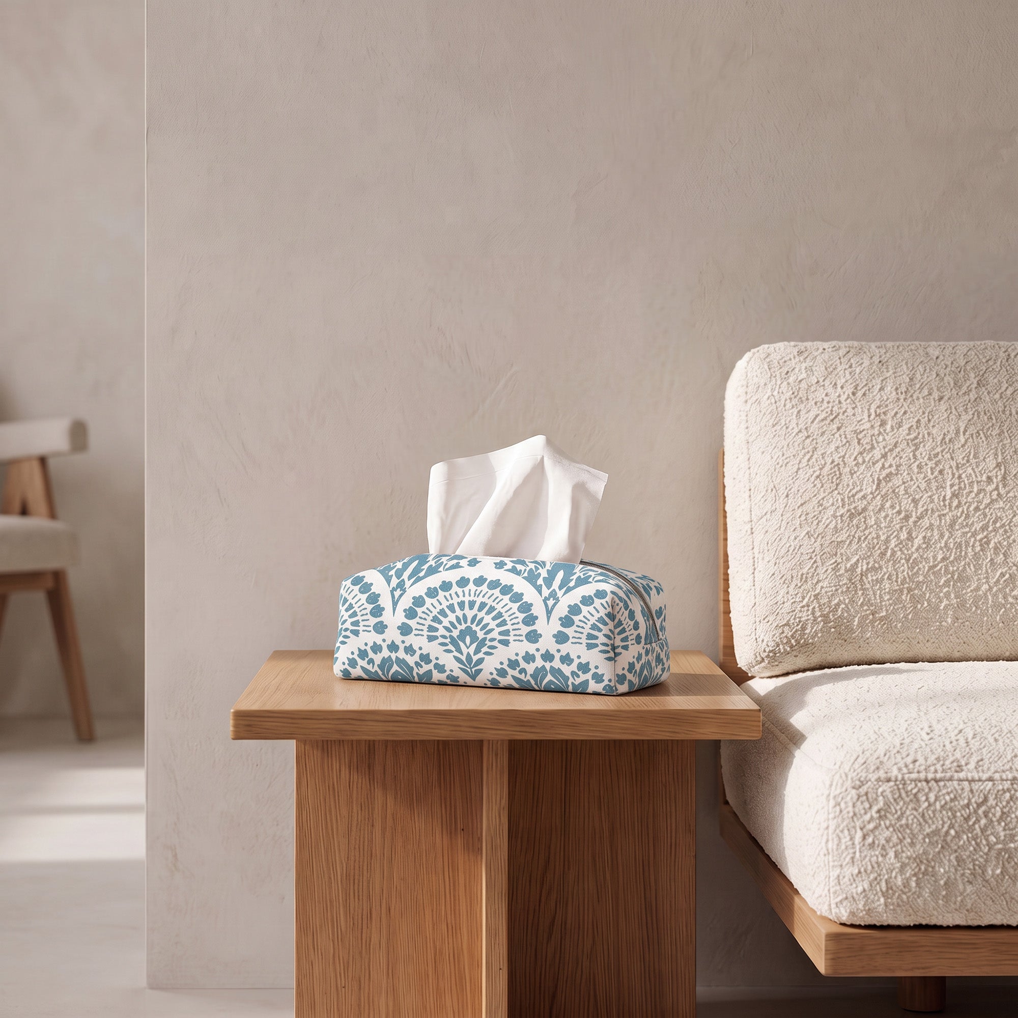 Tissue Box - Fabric - Iznik