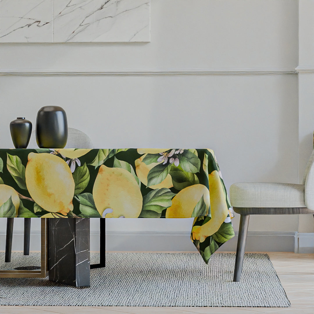 مفرش طاولة - ليمون