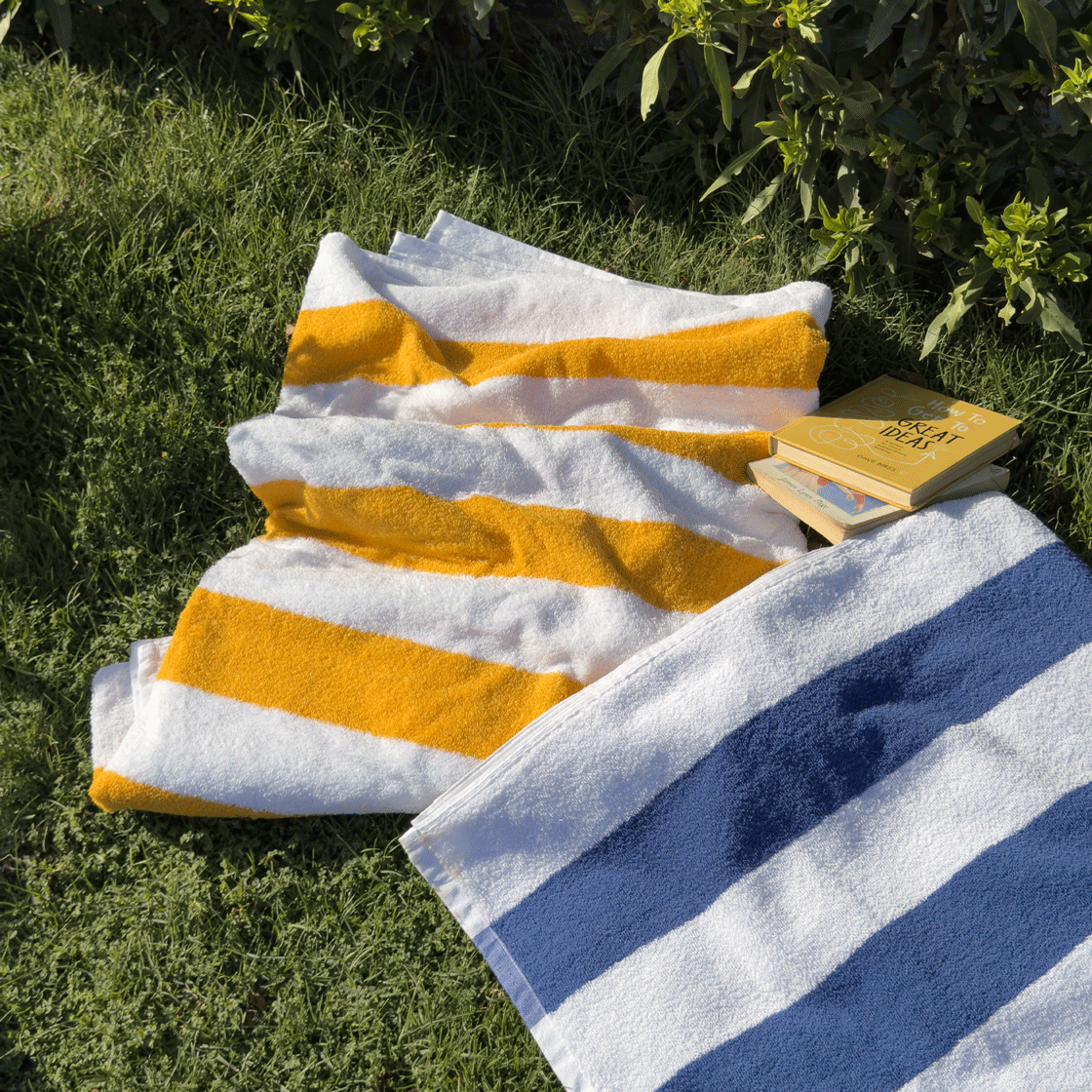 Hotel Cotton Oversized Heavy Beach Towel - 1000gm