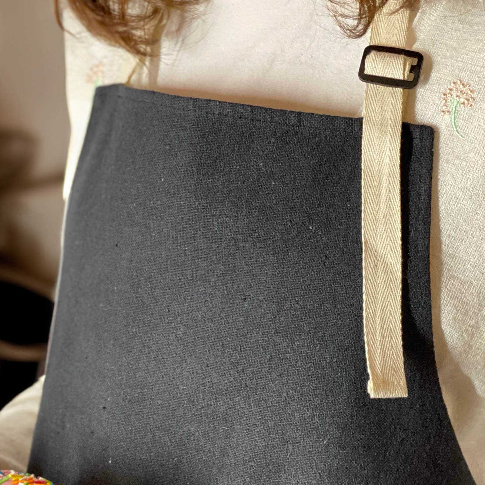 Cotton Apron - Black