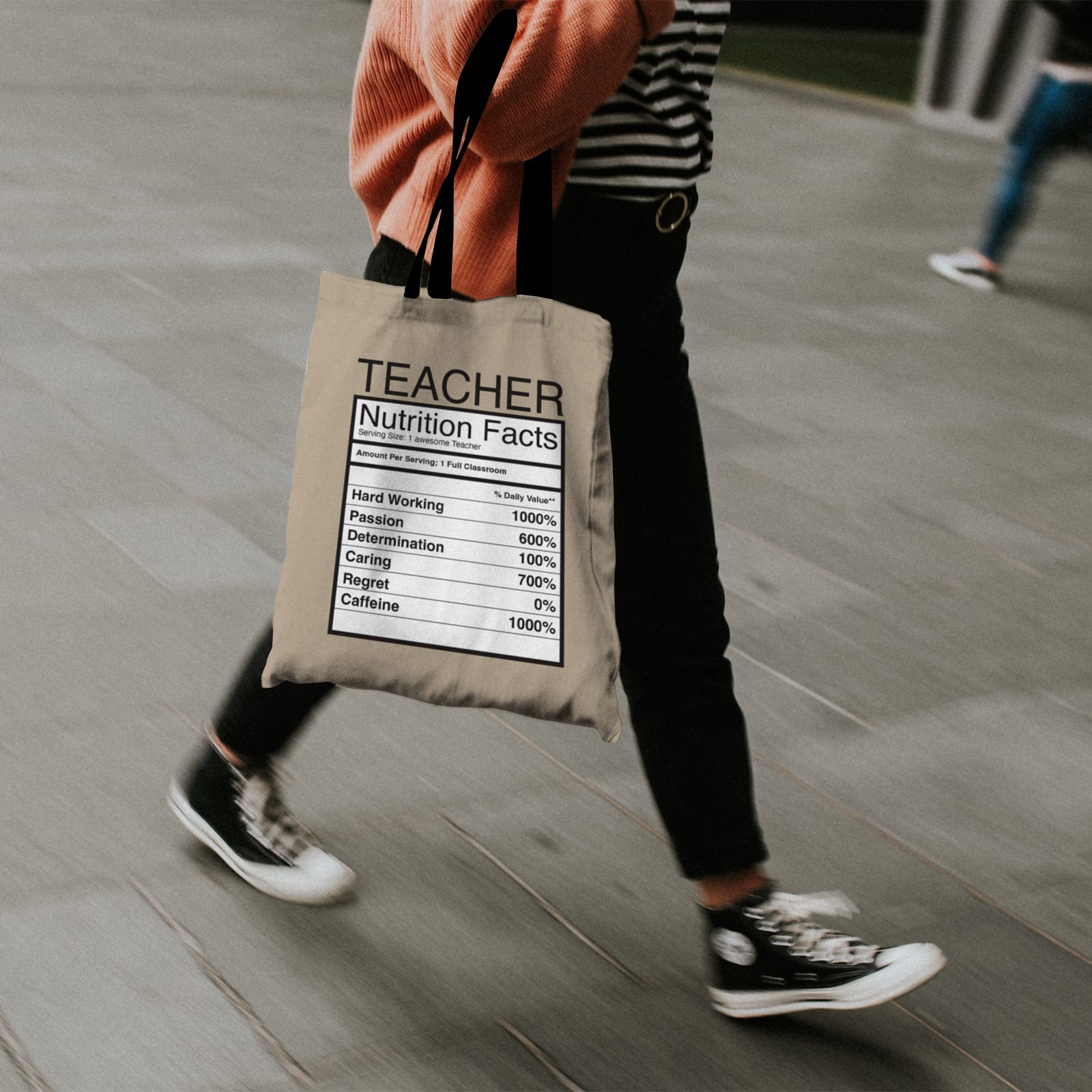Teacher Nutrition Tote Bag