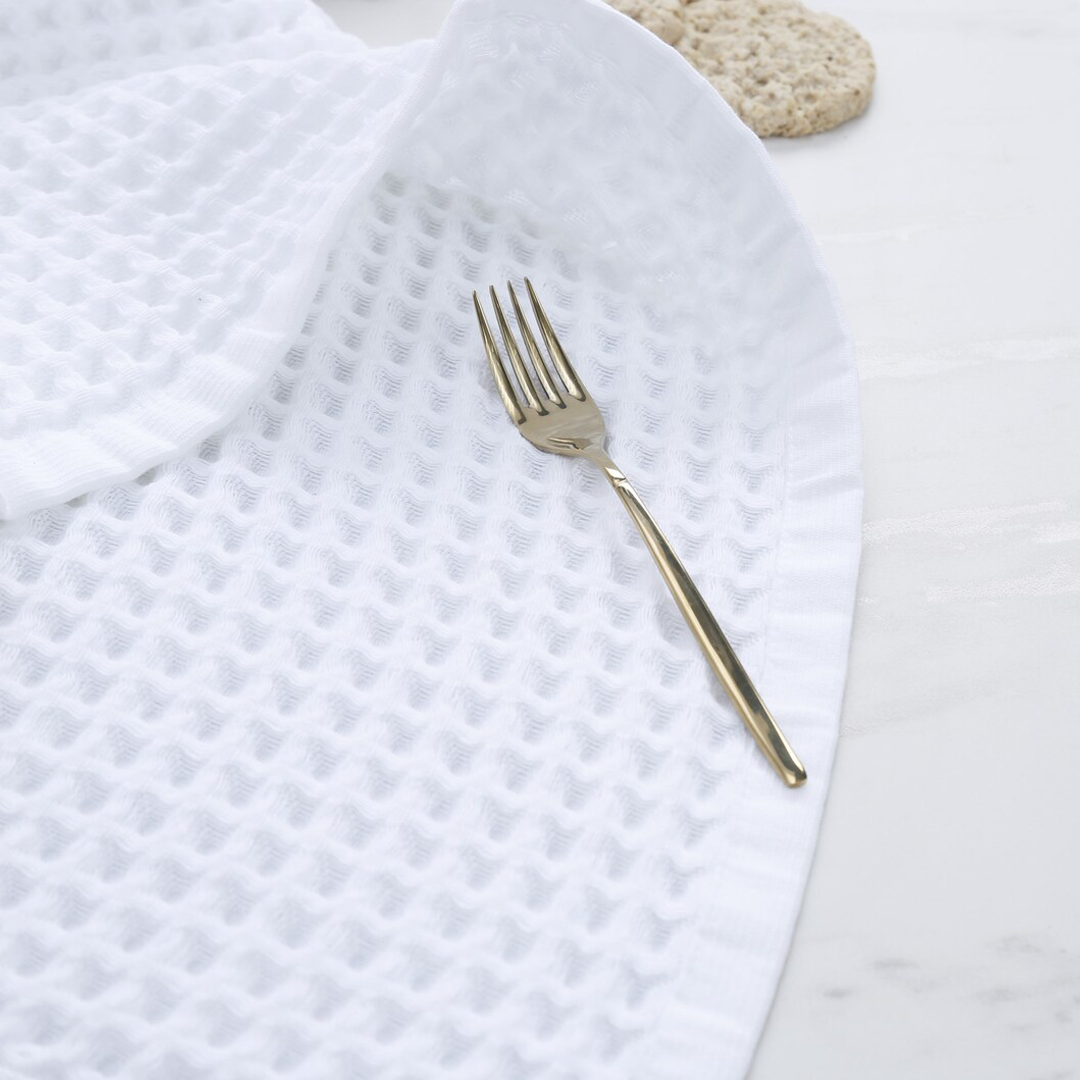 Kitchen Towel - Waffle Weave Cotton - Large