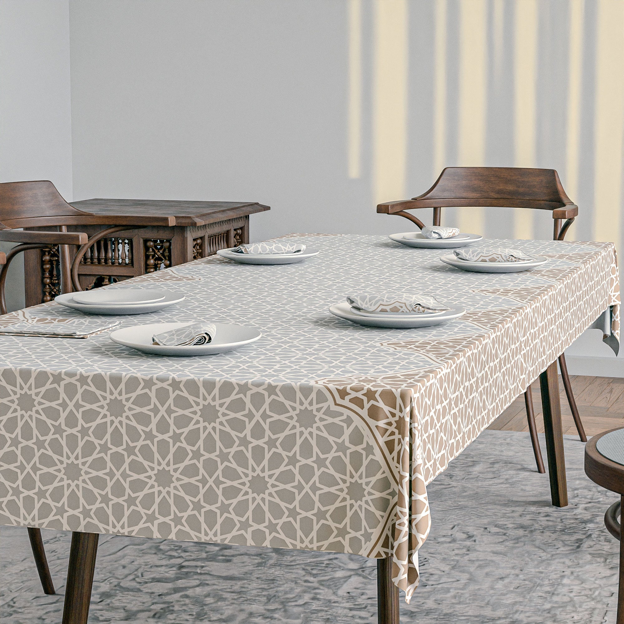 Morish Tablecloth & Napkins Set