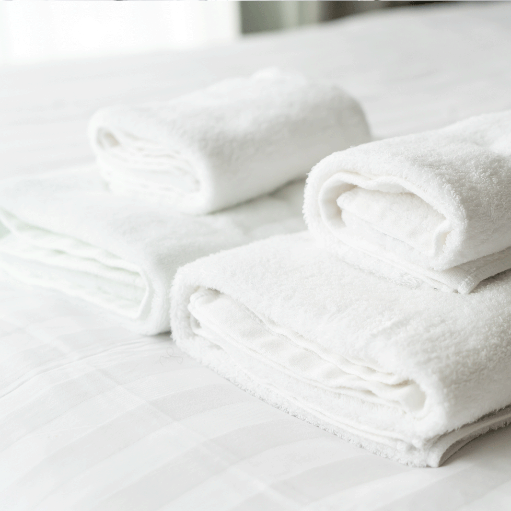 Hotel Cotton Towels - Essential Sets - White 600GSM