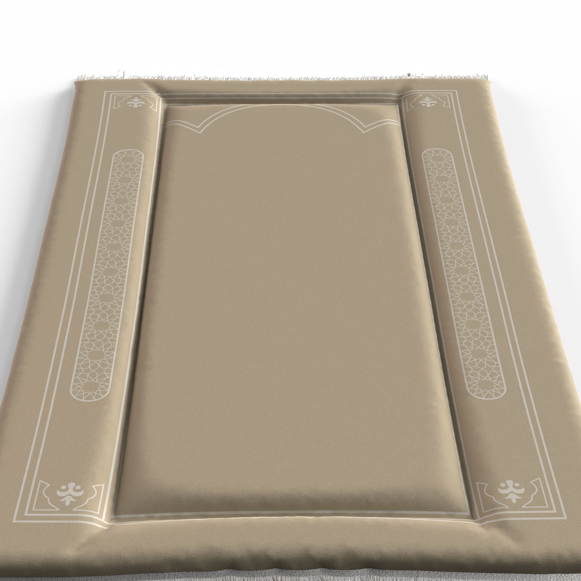 Padded Prayer Mat - Sakina Beige