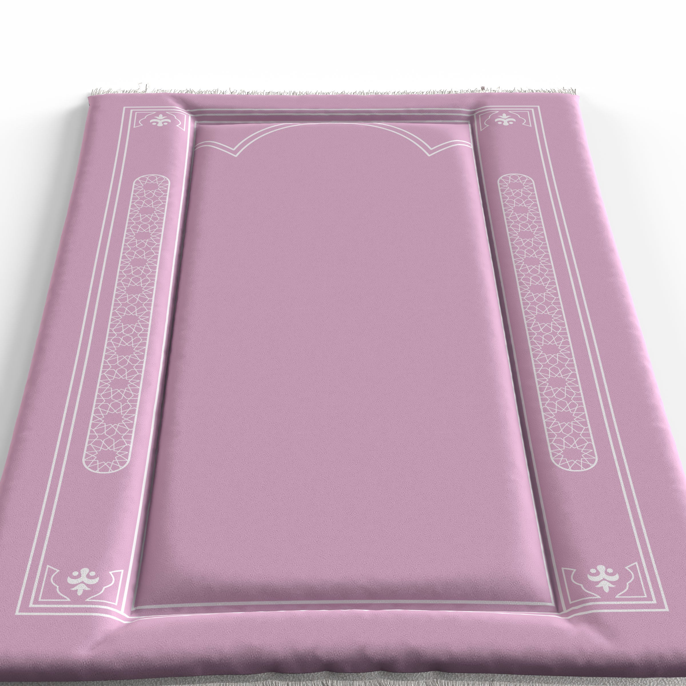 Padded Prayer Mat - Sakina Light Pink