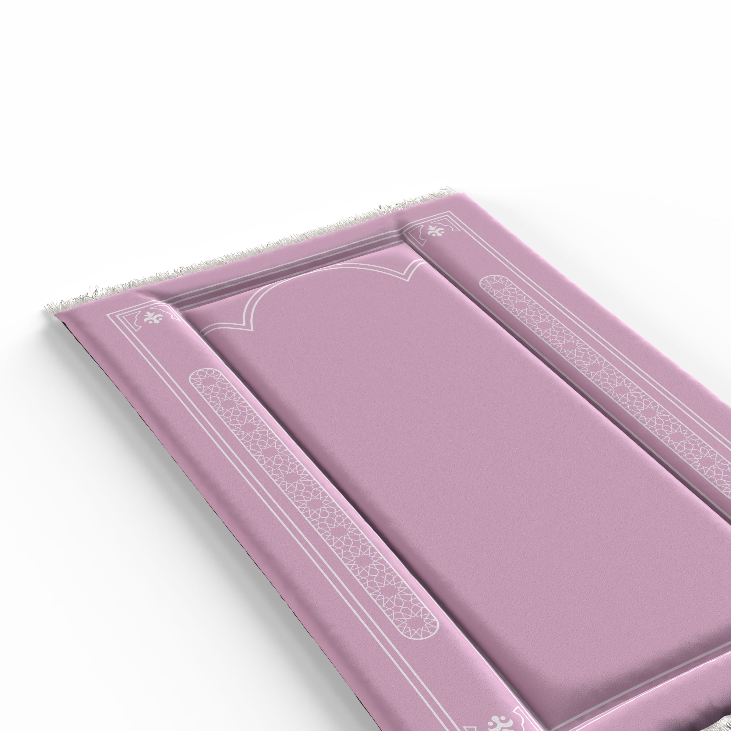 Padded Prayer Mat - Sakina Light Pink