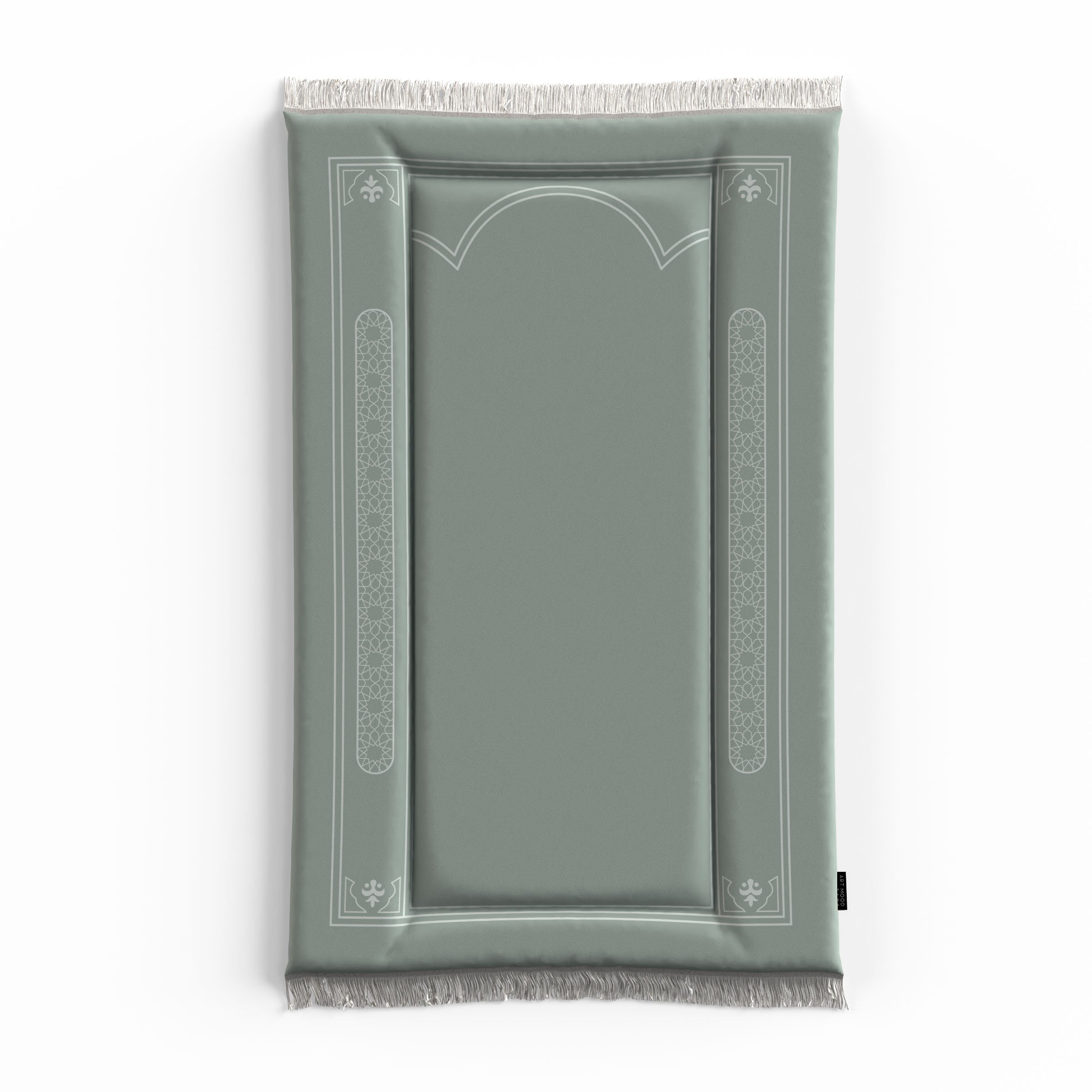 Padded Prayer Mat - Sakina Light Green