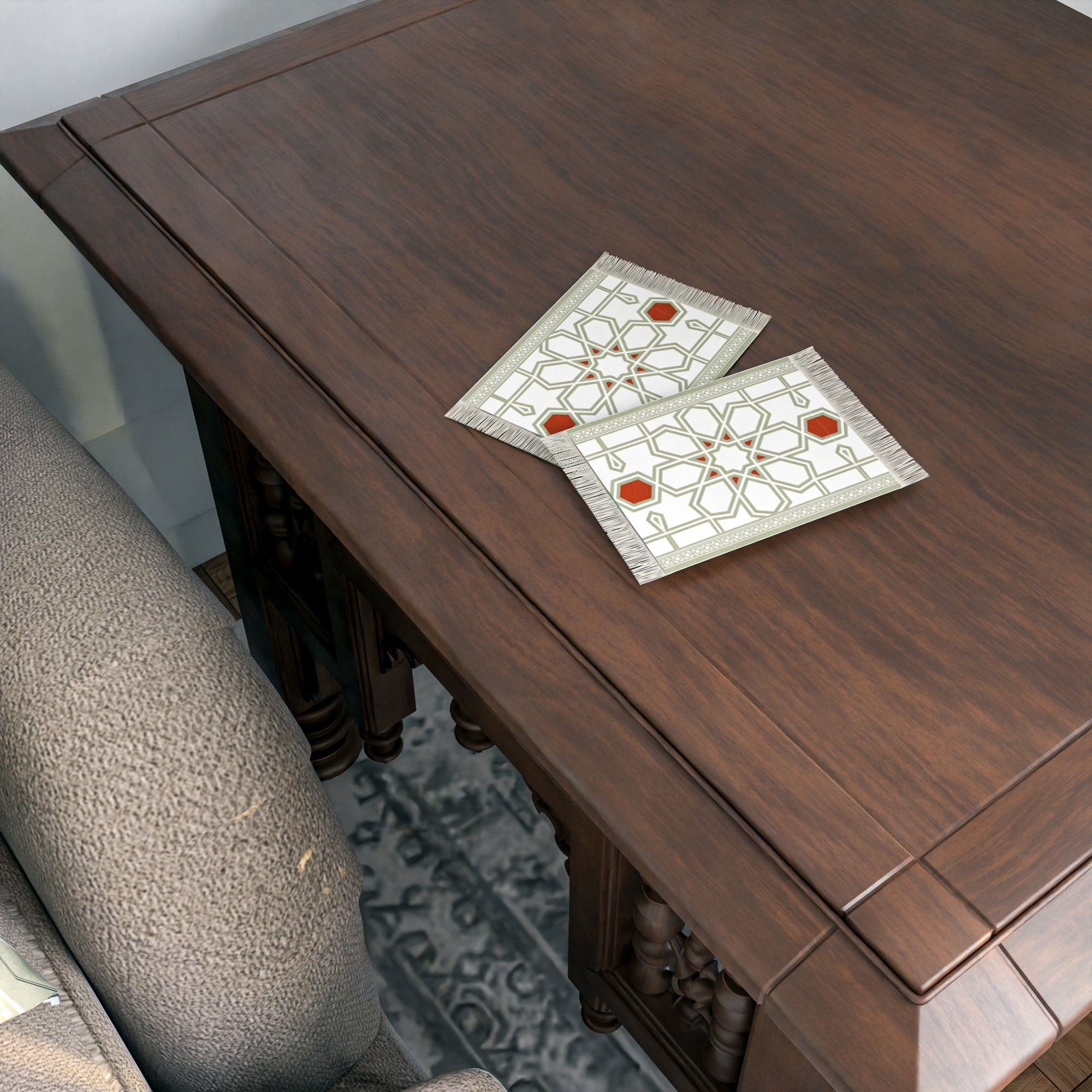 Nijma - RUG COASTER SET