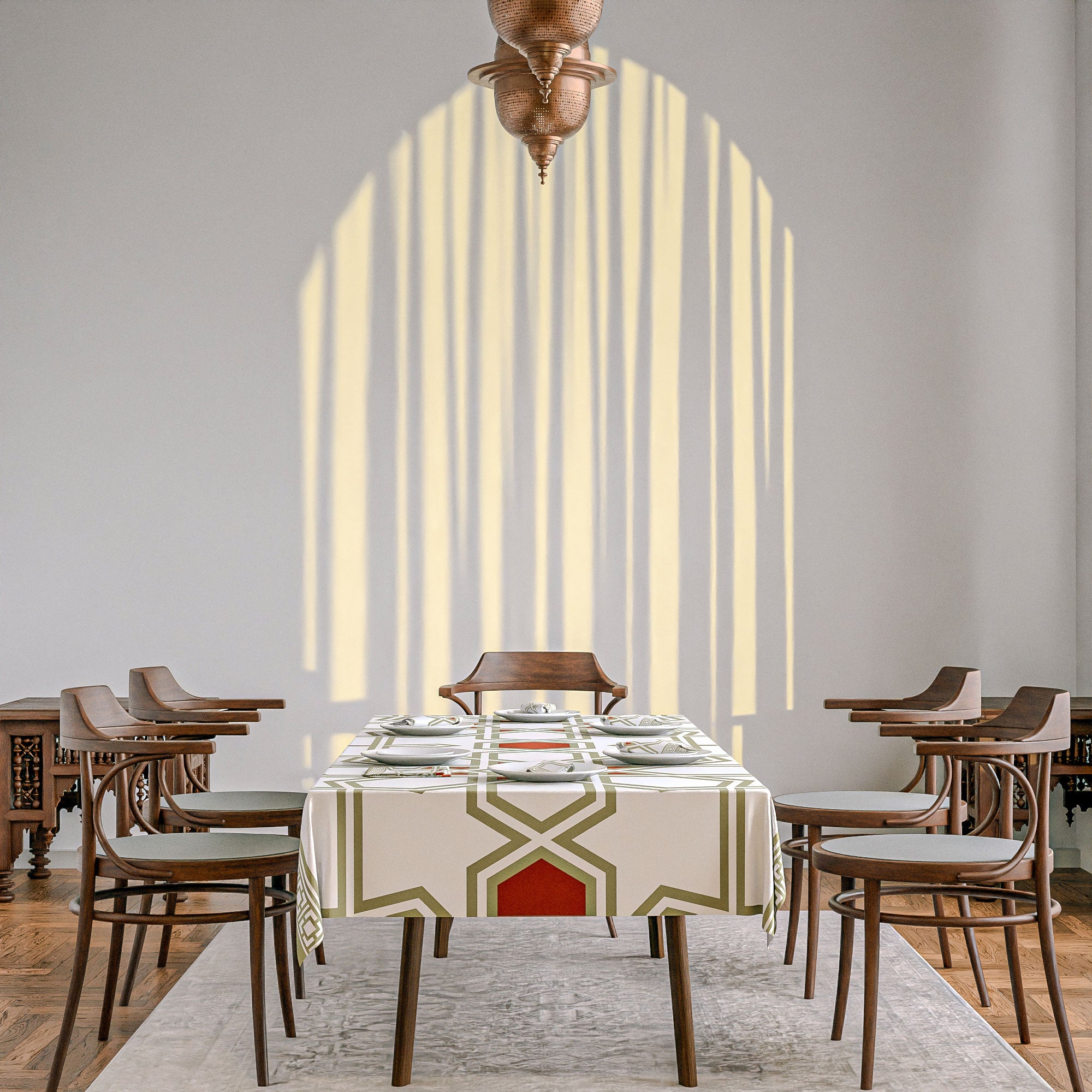 Nijma Tablecloth & Napkins Set