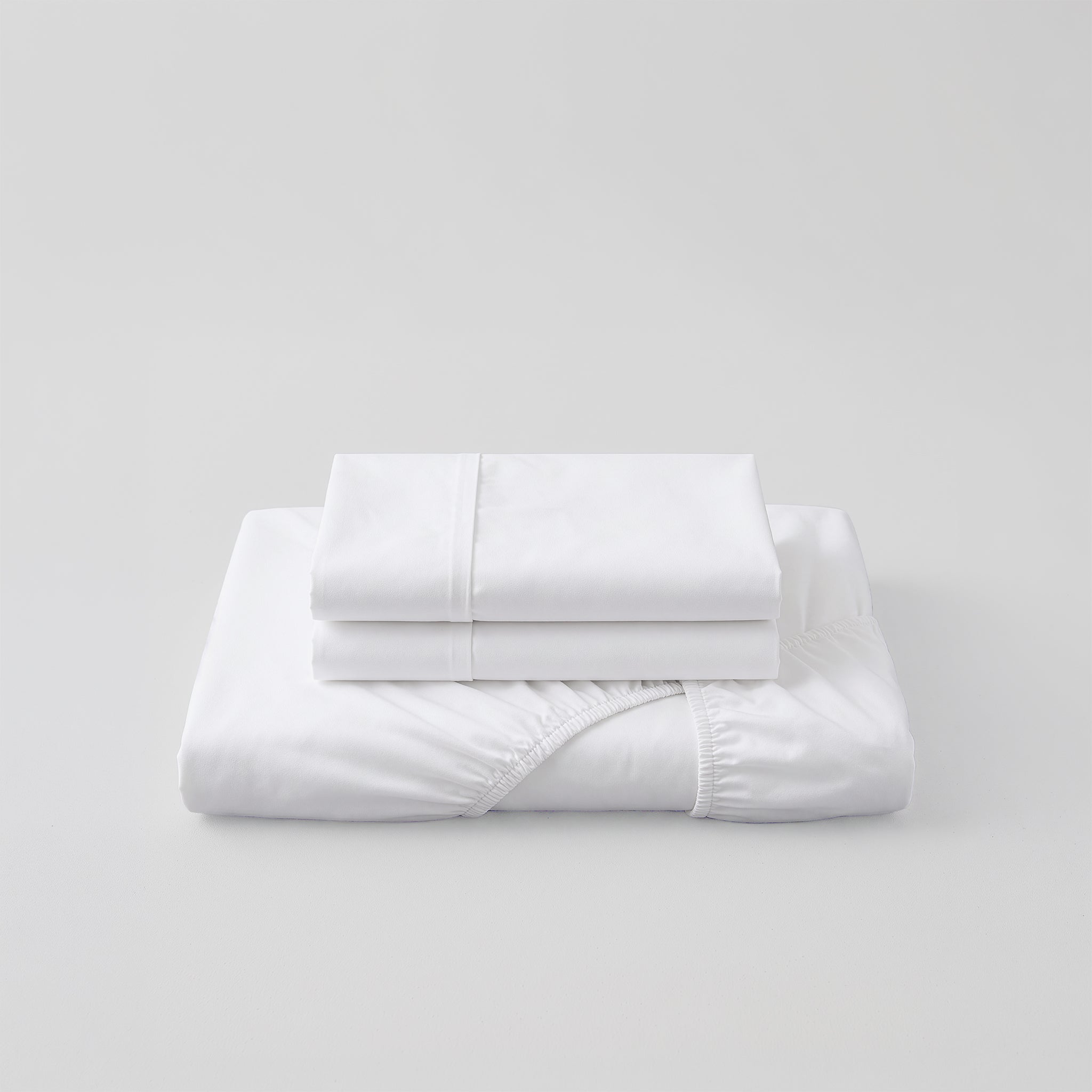 HOTEL BED SHEETS & PILLOW CASE SET - ESSENTIAL SETS - 100% COTTON PERCALE - 188 TC