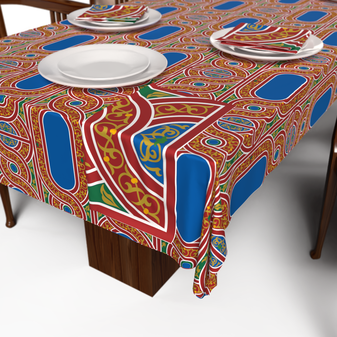Orient Tablecloth & Napkins Set