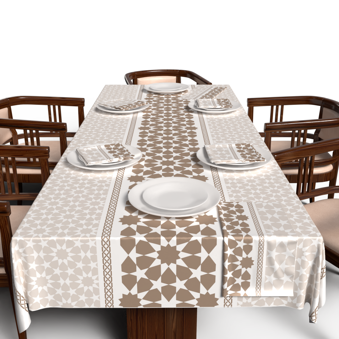 Oasis Tablecloth & Napkins Set