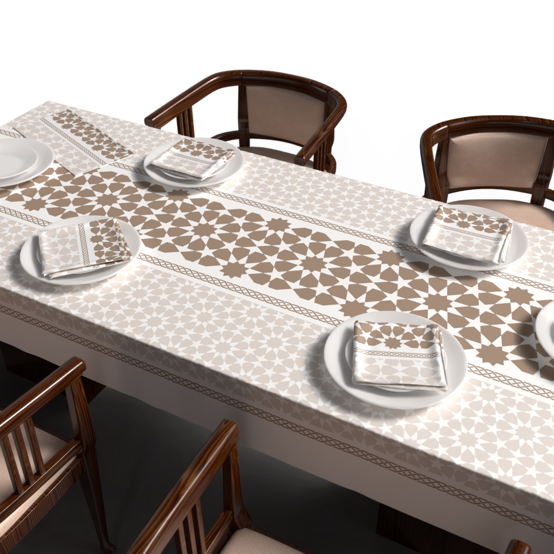 Oasis Tablecloth & Napkins Set