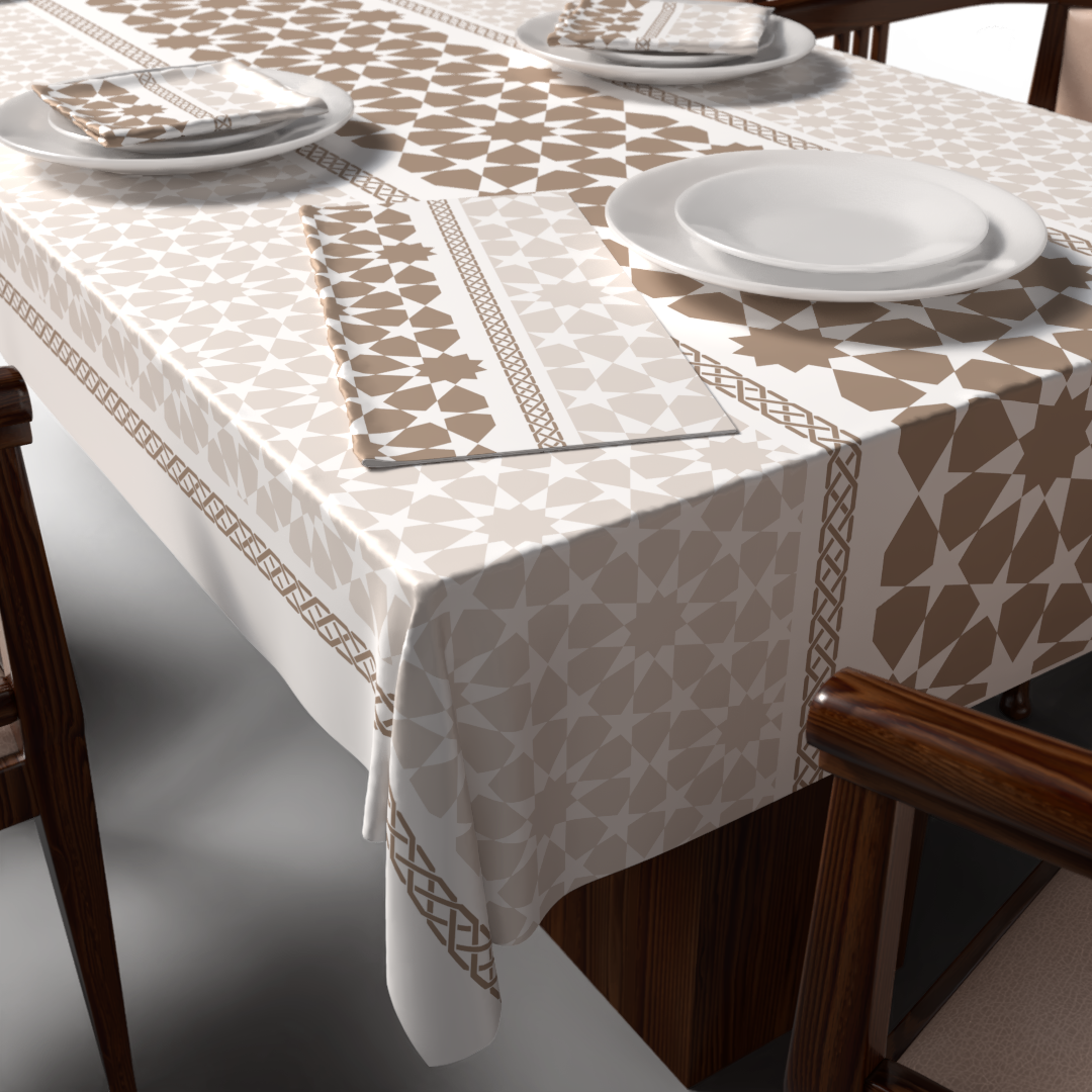 Oasis Tablecloth & Napkins Set