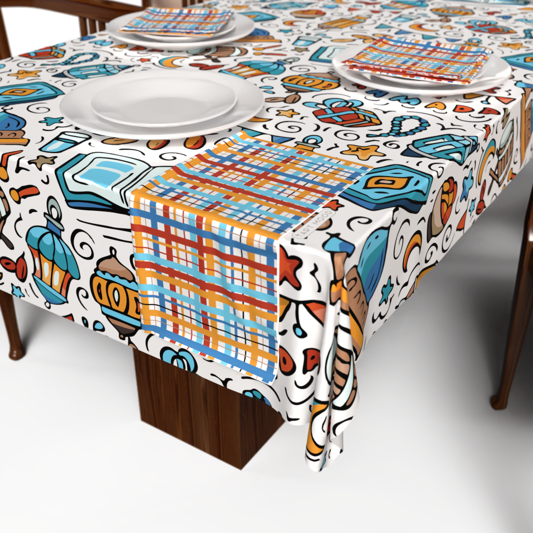 Oros Tablecloth & Napkins Set