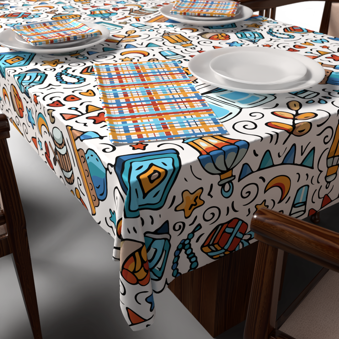 Oros Tablecloth & Napkins Set