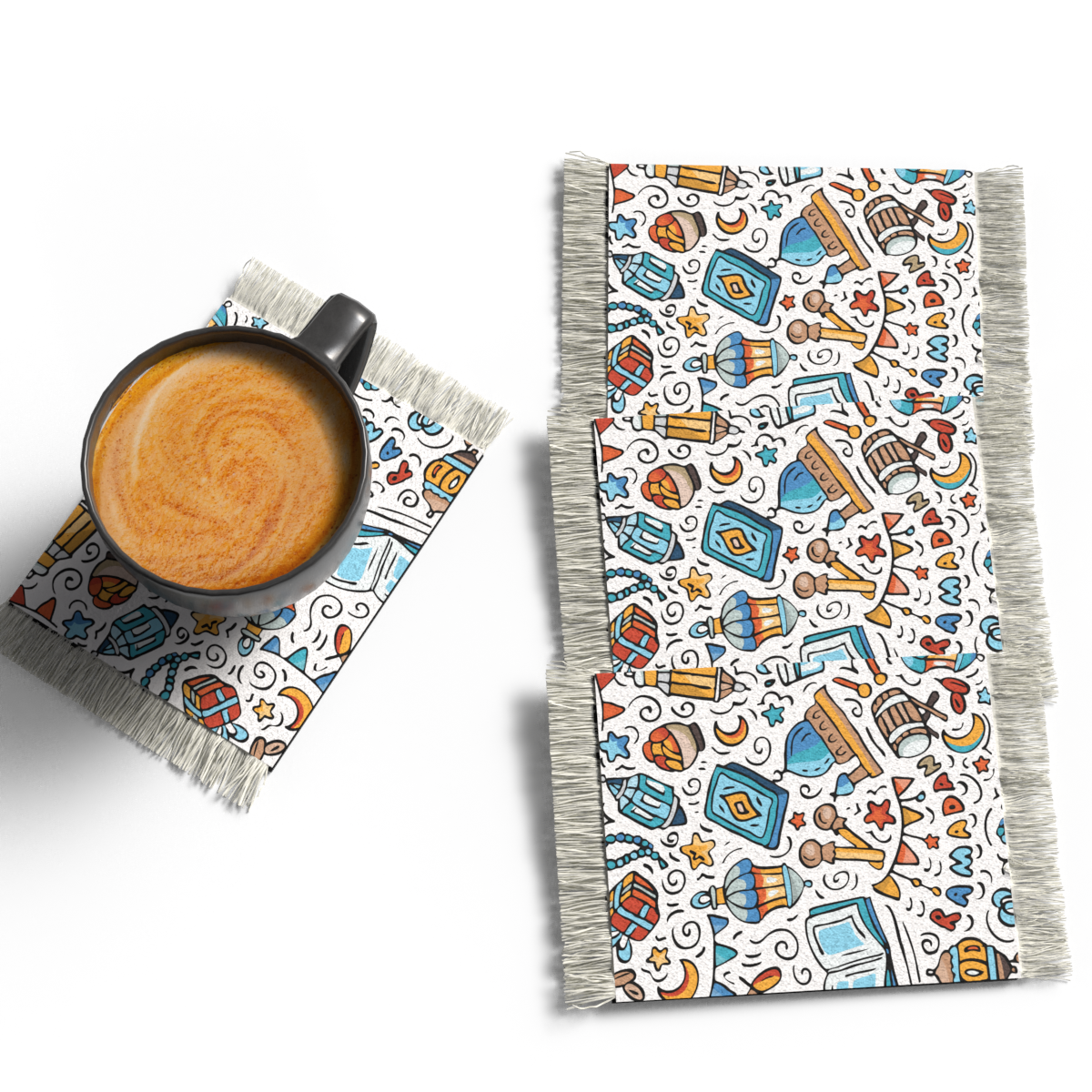 Oros - RUG COASTER SET