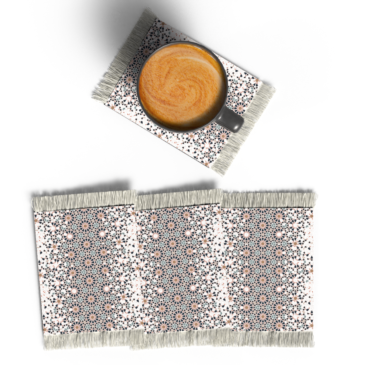 Reya - RUG COASTER SET