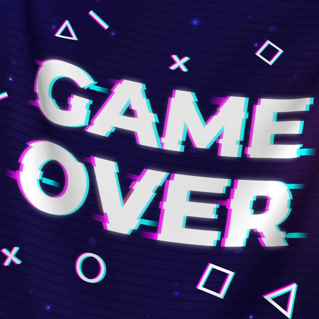 Game Over Tapestry