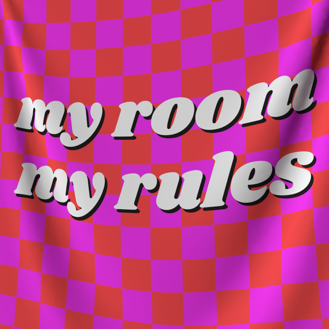 My Room My Rules Tapestry