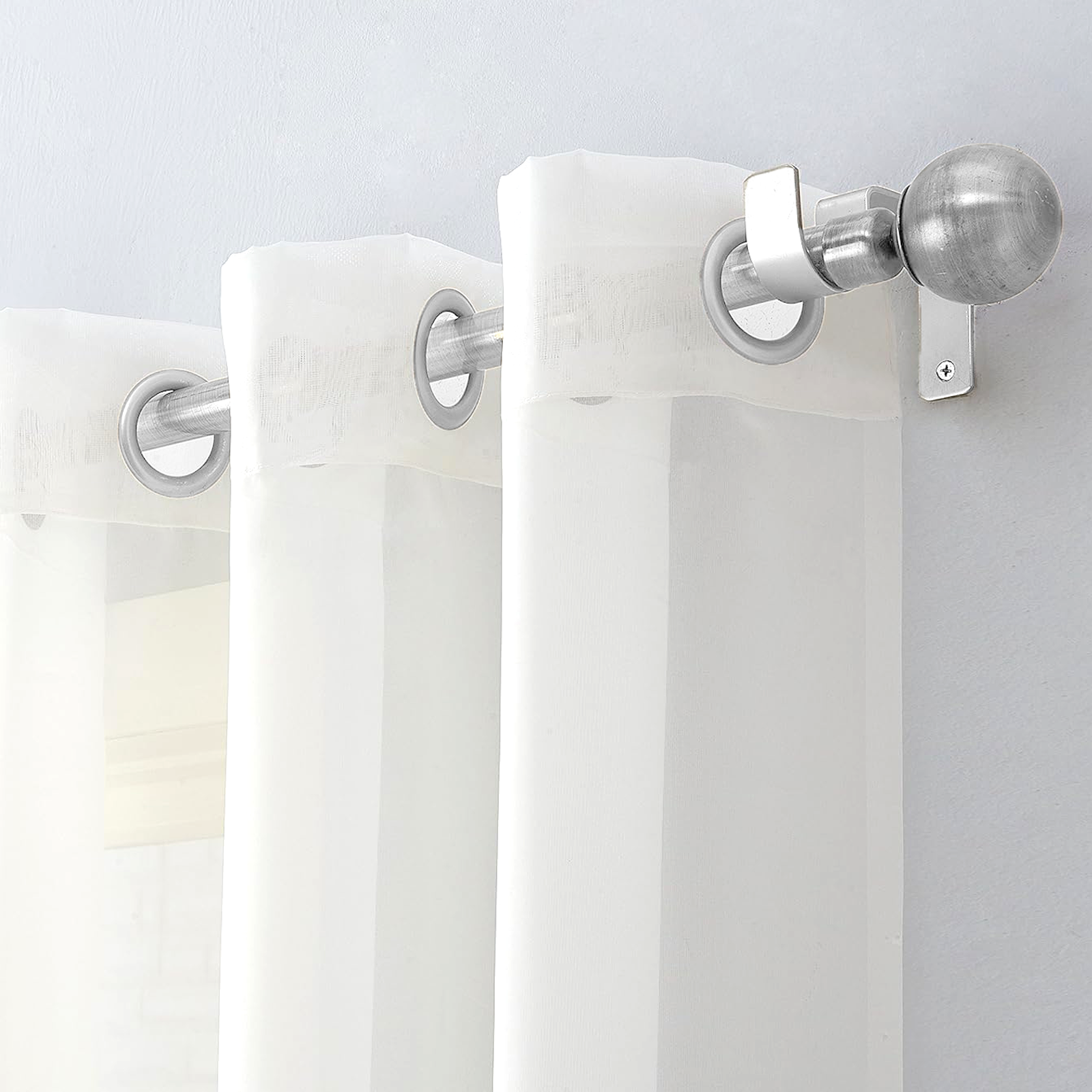Premium Voile Curtain - Off White