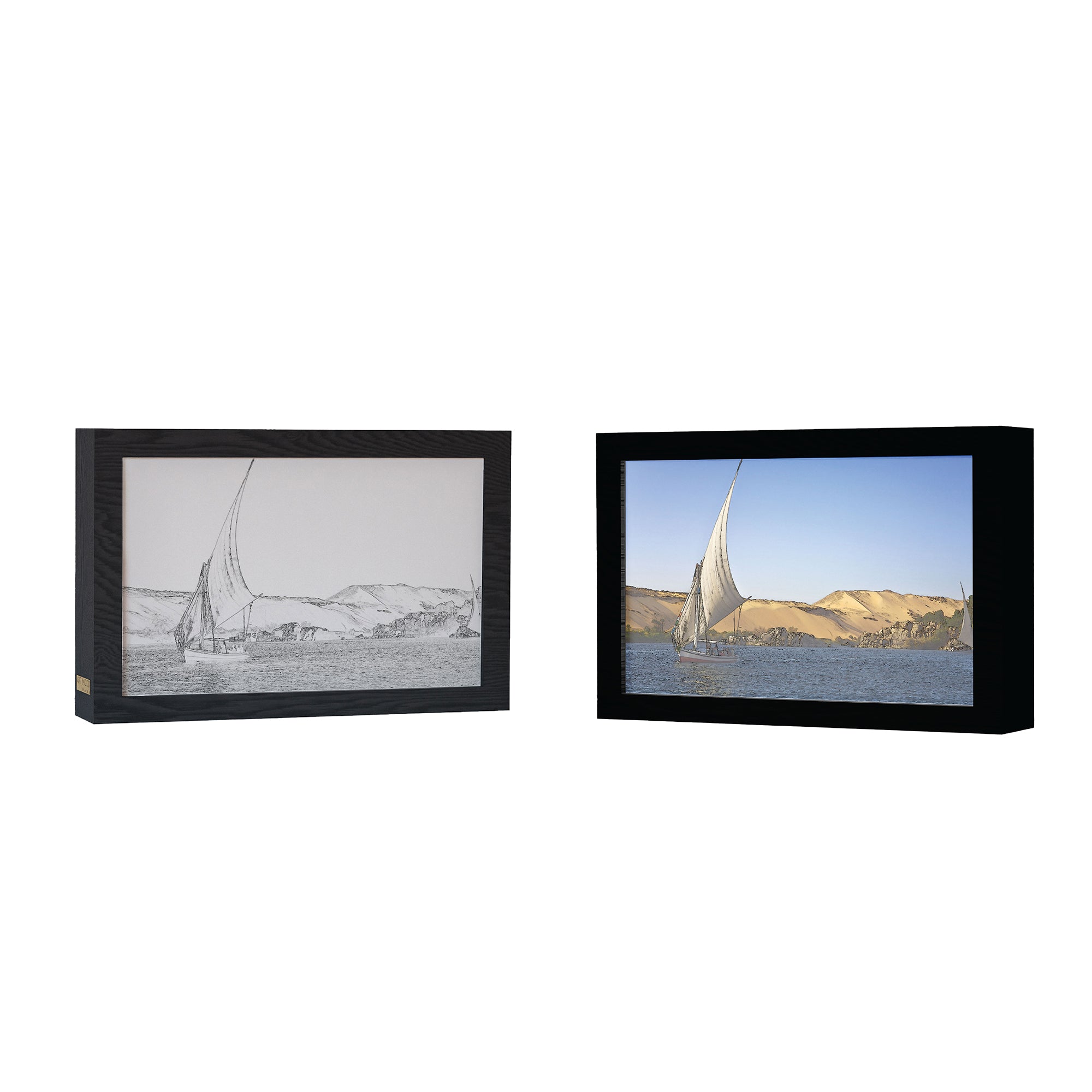 Cadre d'éclairage photo 2 en 1 - Assouan