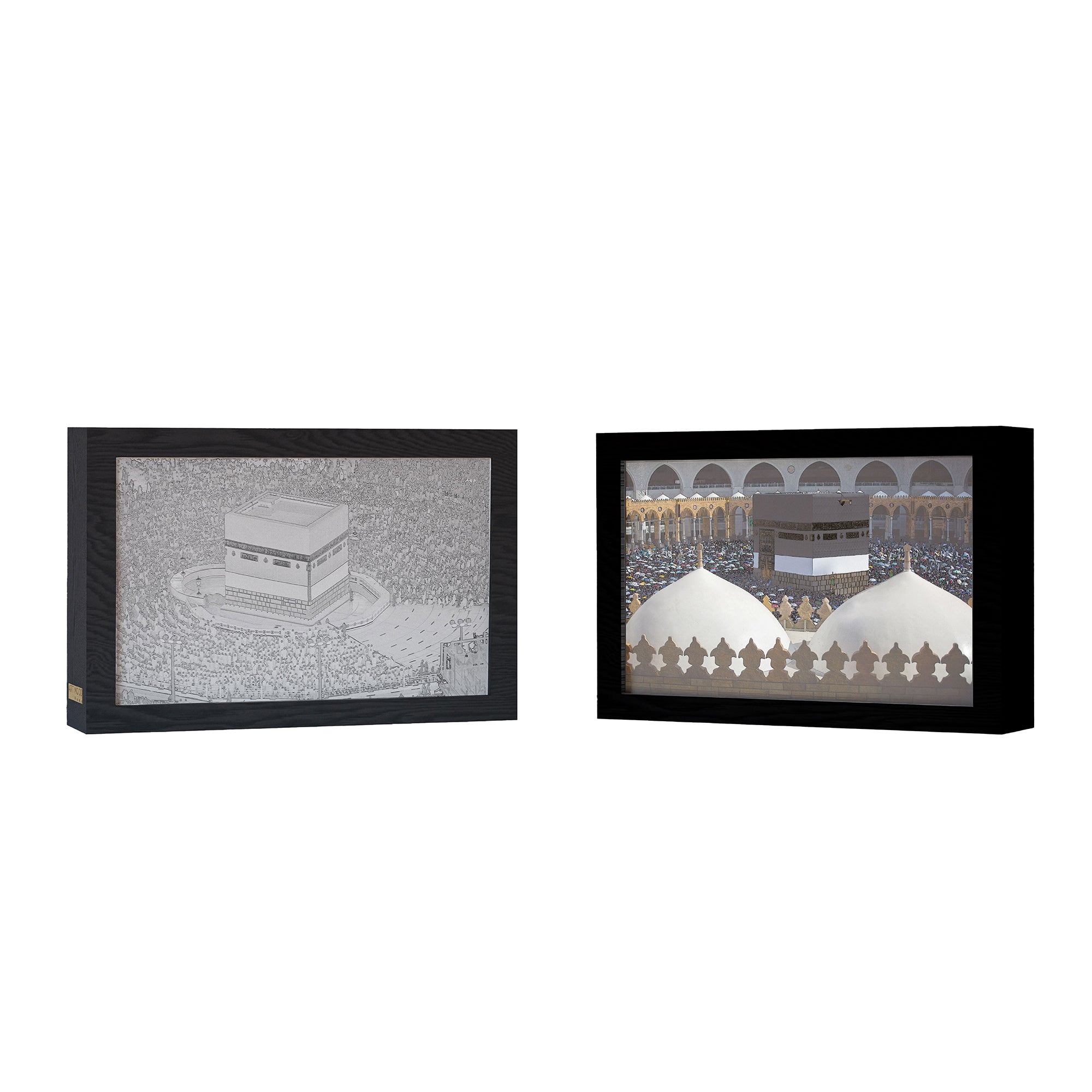 2 in 1 Photo Lighting Frame - AL KAABA 02