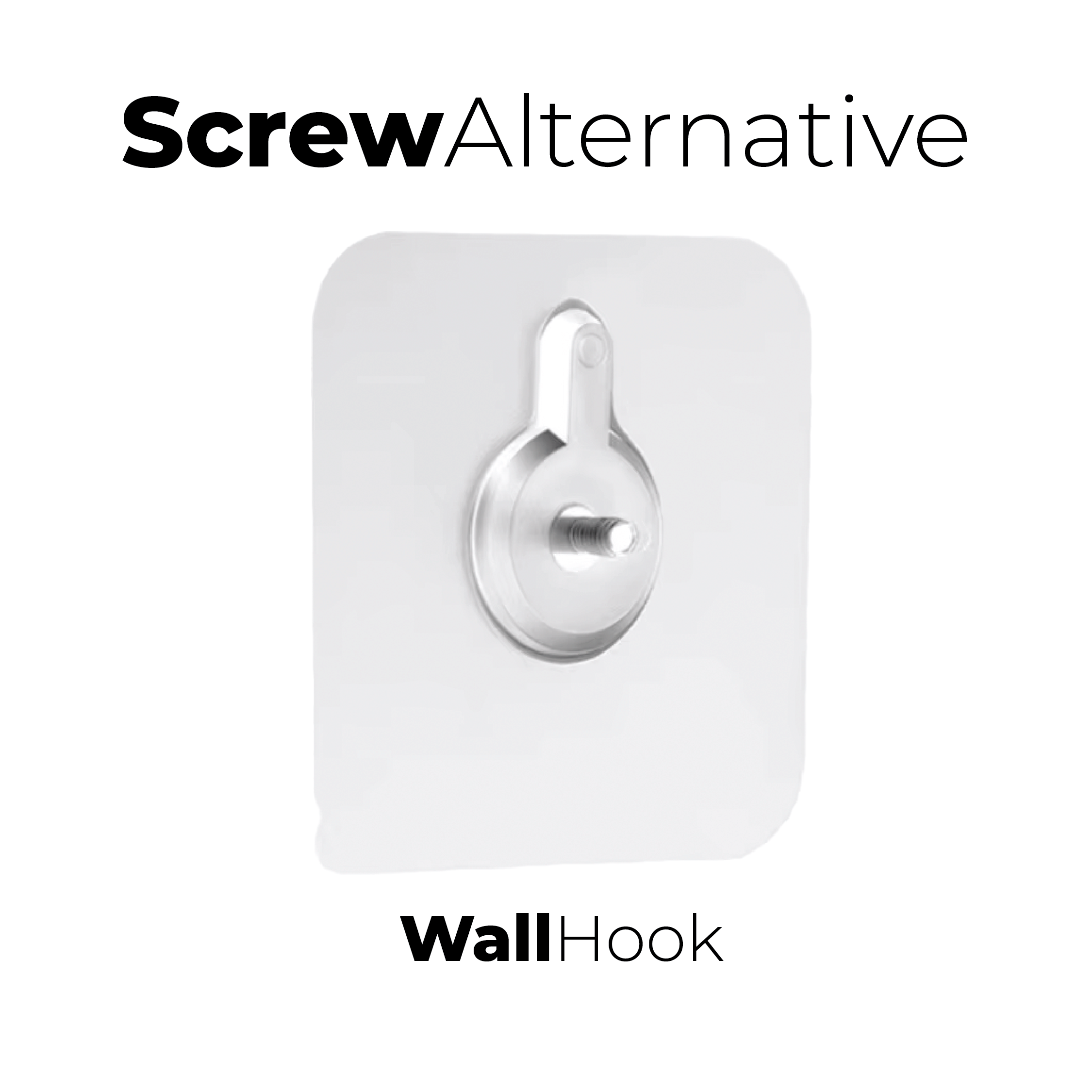 Screw Alternative- Wall Hook